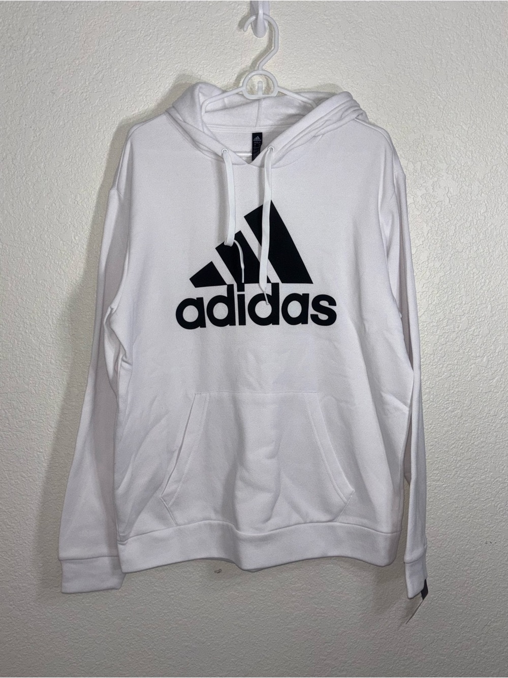 NWT White Adidas Golf Sweatshirt- Size L